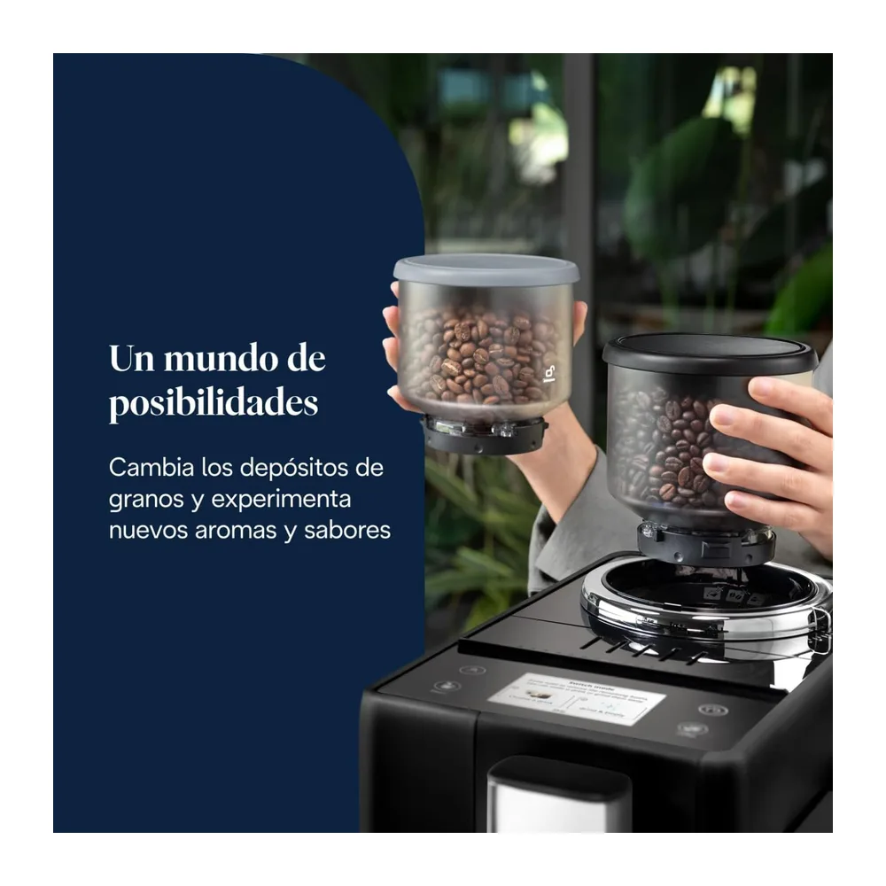 De'Longhi Rivelia - Cafetera Superautomática 8 Bebidas Negro — 6