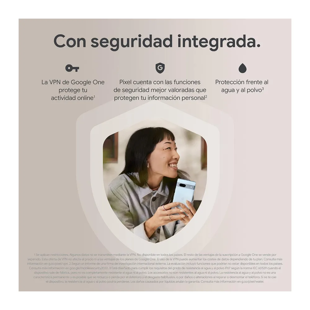 Google Pixel 7a, 128GB, Sea (Reacondicionado) — 5