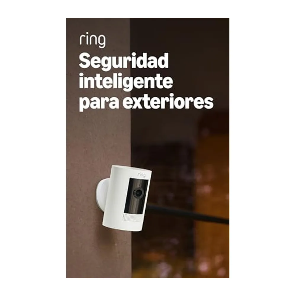Ring Cámara exterior con batería (Stick Up Cam)