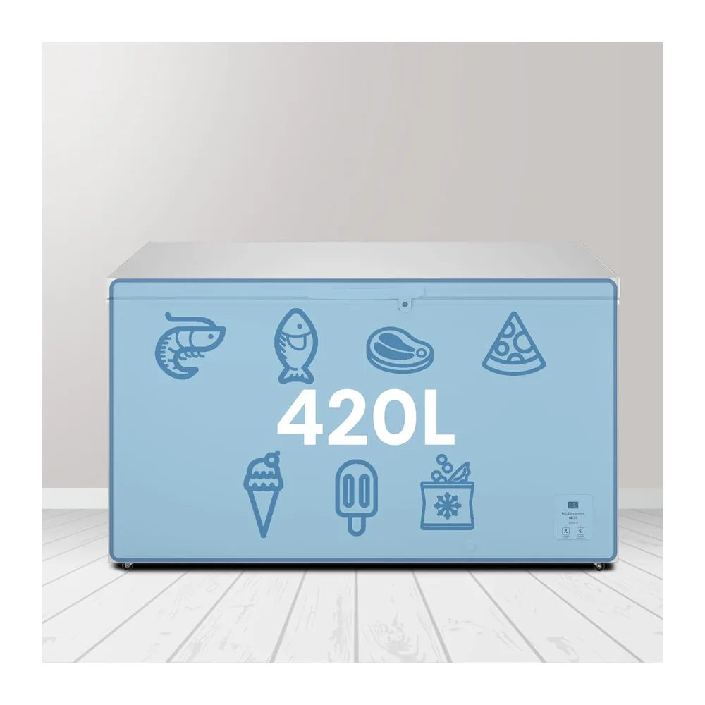 Hisense FT546D4AWLYE - Arcón Congelador Horizontal, Cesta con Asa, Tecnología Inverter, Control Electrónico — 4