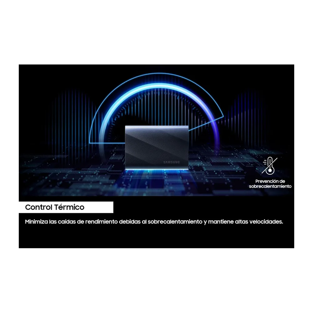 Samsung Portable SSD T9, 1 TB, Disco Duro Externo, Lectura y escritura 2.000 MB/s, USB 3.2 Gen.2x2, Para — 6