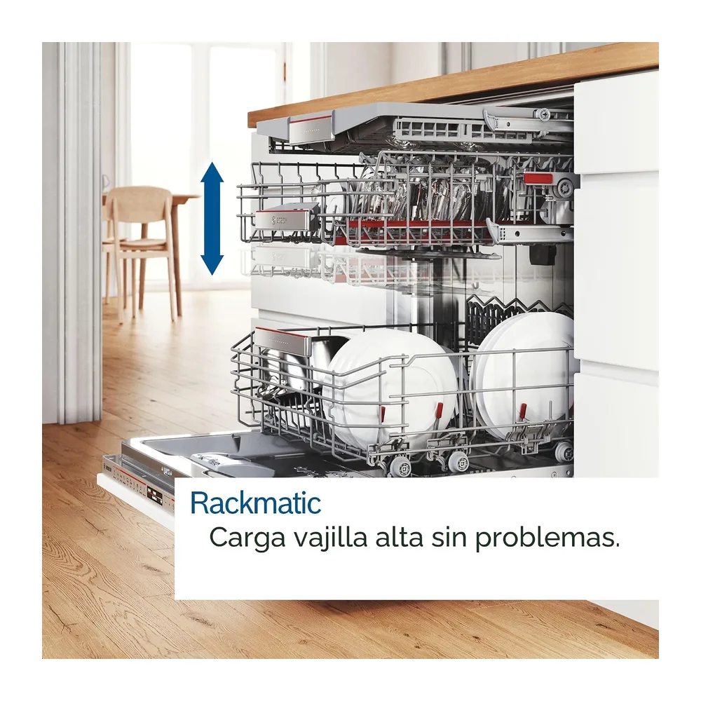 Bosch - Lavavajillas Libre Instalación, Serie 4, 60 cm. de ancho, 3ª bandeja, 14 servicios, Motor Eco — 5