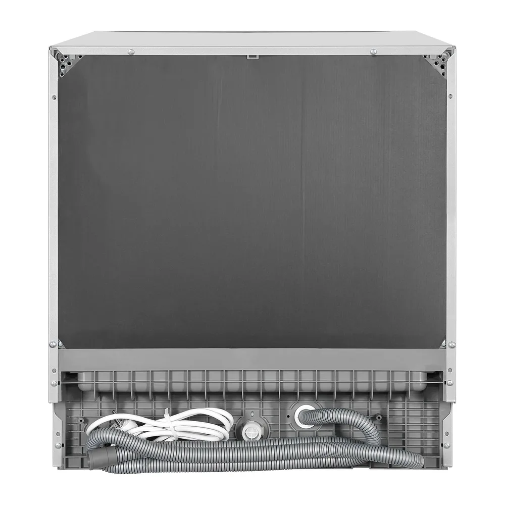 Exquisit® Lavavajillas Compacto 55cm, 8 Servicios, Plateado, Clase D, Apertura Automática, Secado Extra, 7 — 4
