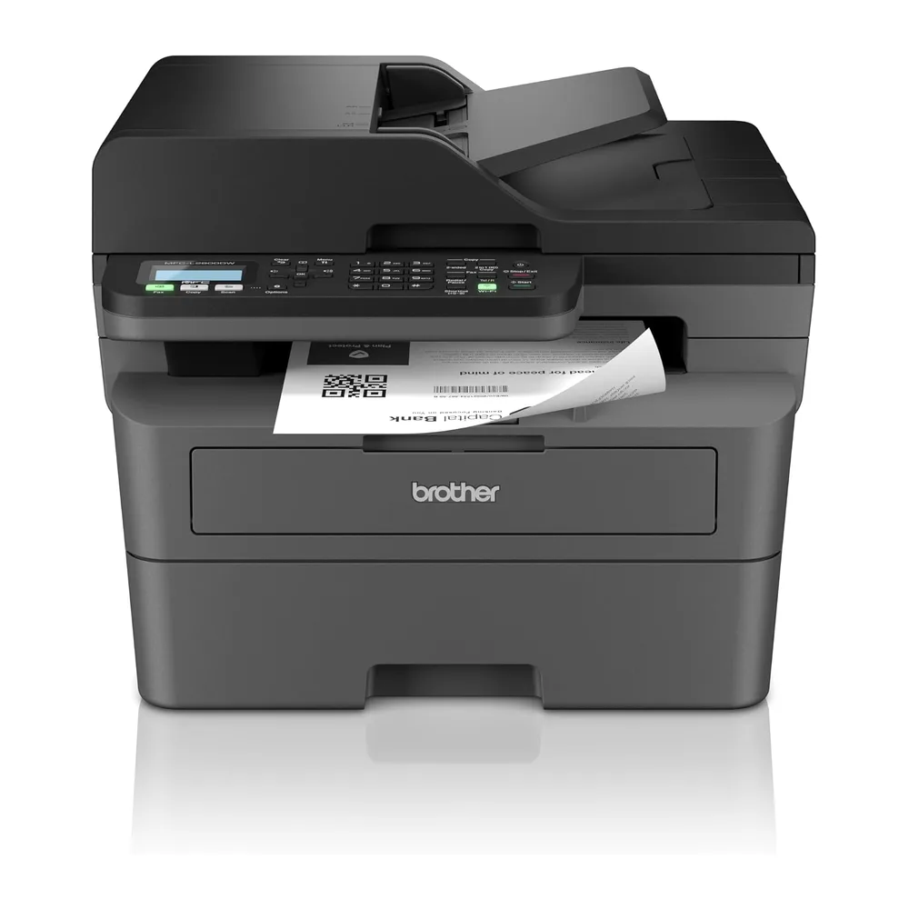 Brother MFCL2800DW, Impresora multifunción láser Monocromo WiFi con fax, impresión automática a Doble Cara y — 6