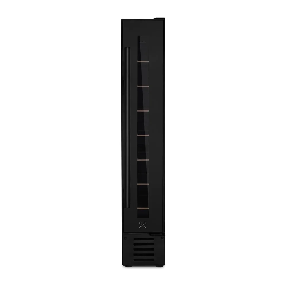 LES PETITS CHAMPS Vinoteca Empotrable 7 Botellas CAVSEB7 Black Edition