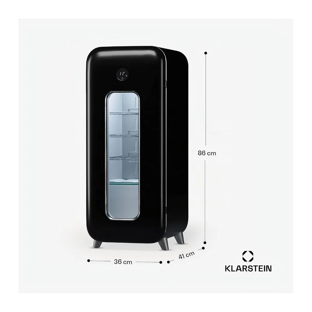 Klarstein Vinoteca para Vinos, Nevera Vino Una Zona, Botellas Vino, Proseco y Cervezas, Vinoteca Pequeña — 6