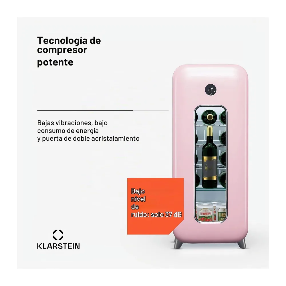 KLARSTEIN Nevera para vino independiente — 2