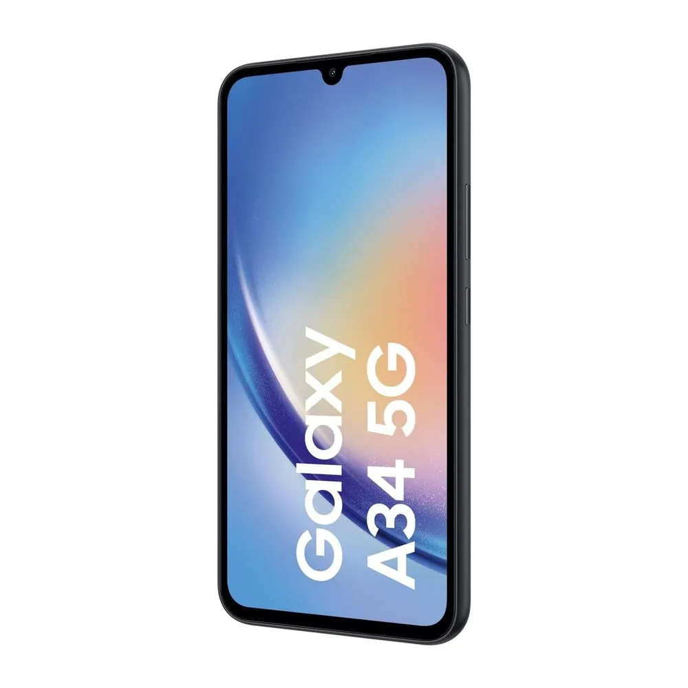 Samsung Galaxy A34 5G 6.6”, 6GB RAM e 128GB , Awesome Graphite (Reacondicionado) — 2