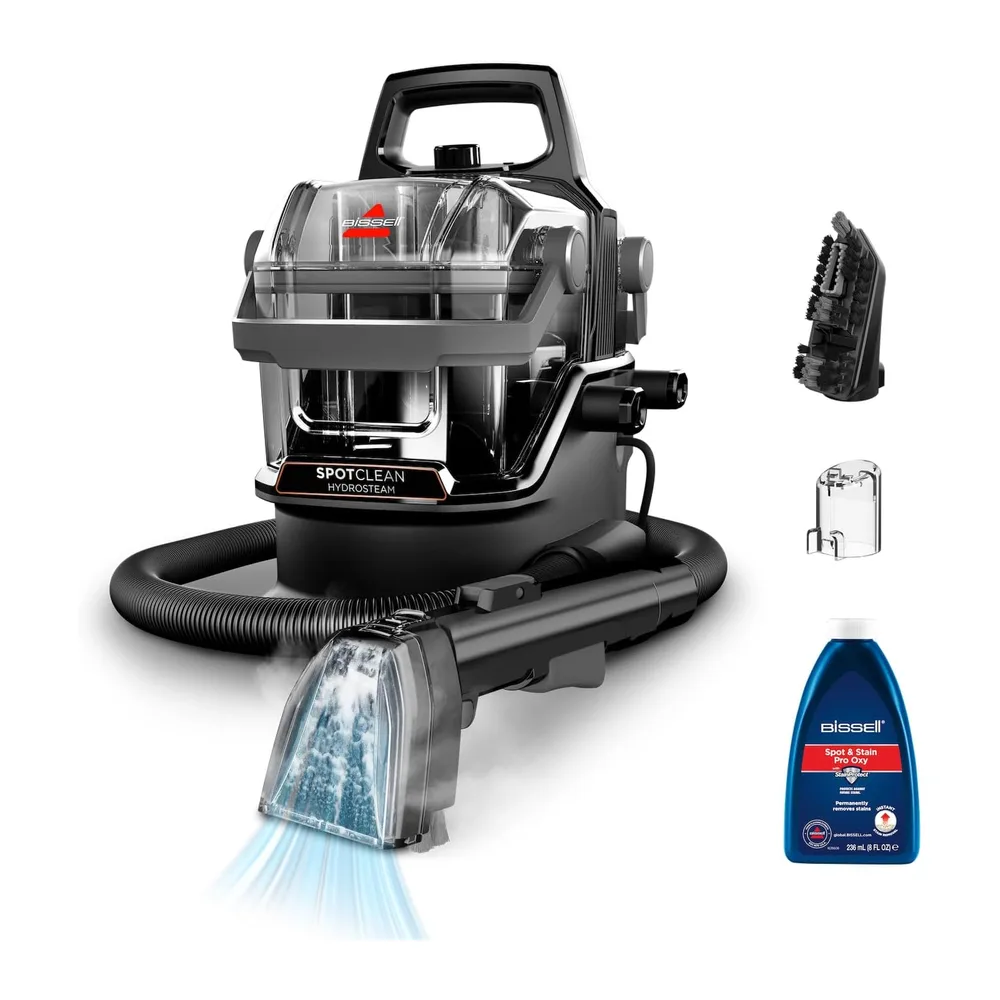 BISSELL SpotClean HydroSteam Aspiradora de Agua Tapicería 1000W 3689N