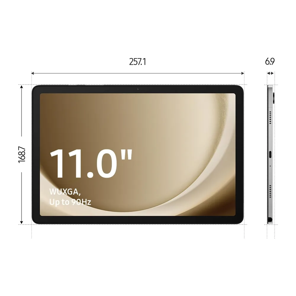 Samsung Galaxy Tab A9+ Tablet Android, 128 GB Almacenamiento, WiFi, Pantalla 11”, Sonido 3D, Gris (Versión — 5