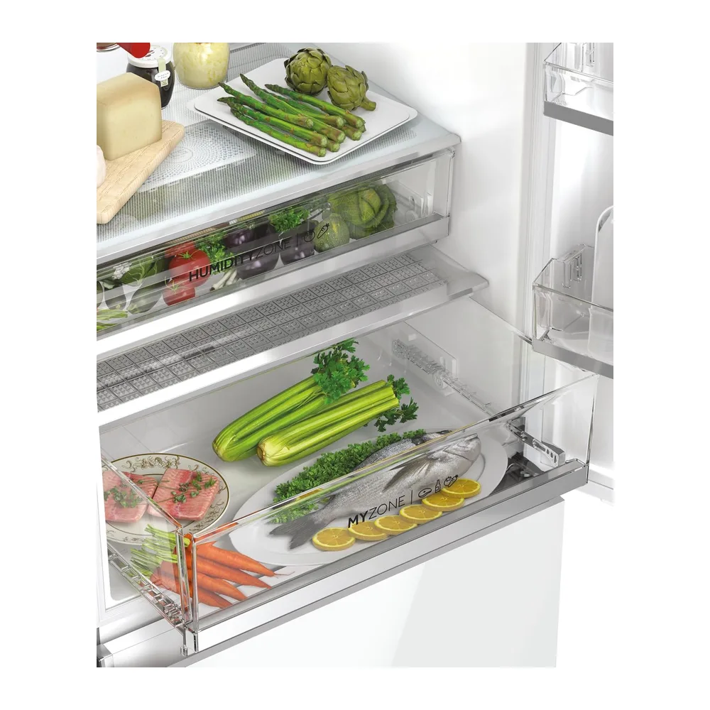 Haier 3D 70 Series 7 HTW7720DNGW - Frigorífico Combi, WIFI, Botellero, Cajones Direct Access, 483L, My Zone — 3