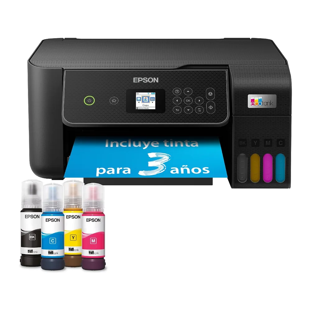 Epson Impresora multifunción EcoTank ET-2870 A4 con depósito de Tinta