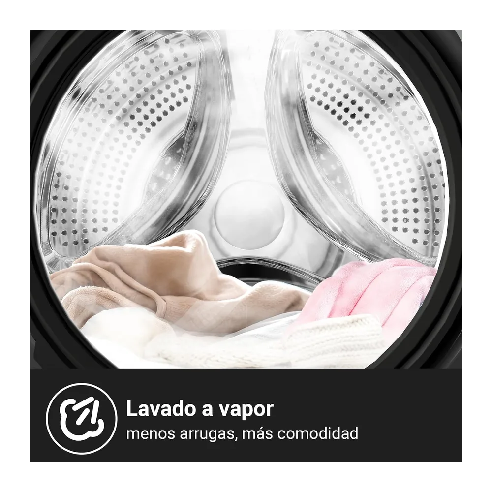 CHiQ 10kg Lavadora con Clase A-30% para Gran Familia Gris [Clase de eficiencia energética A] — 5