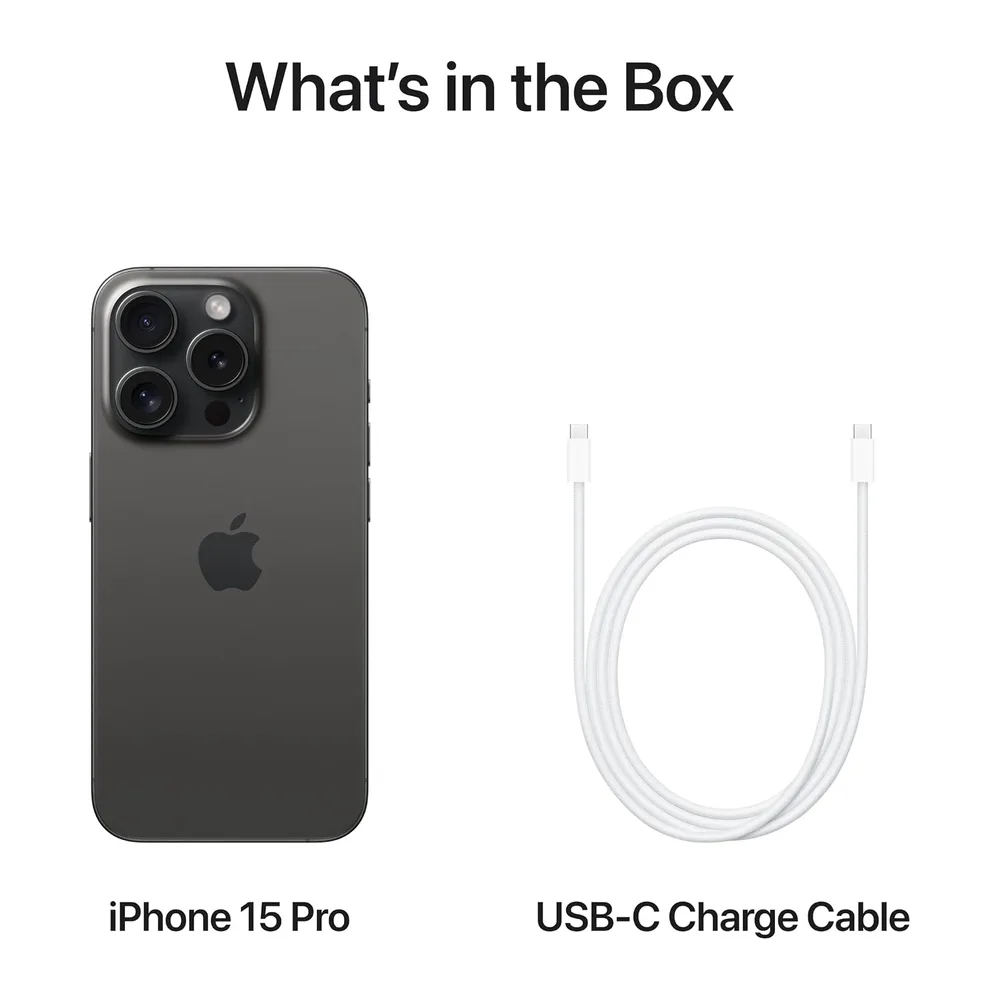 Apple iPhone 15 Pro 256 GB - Titan Schwarz (Reacondicionado) — 6
