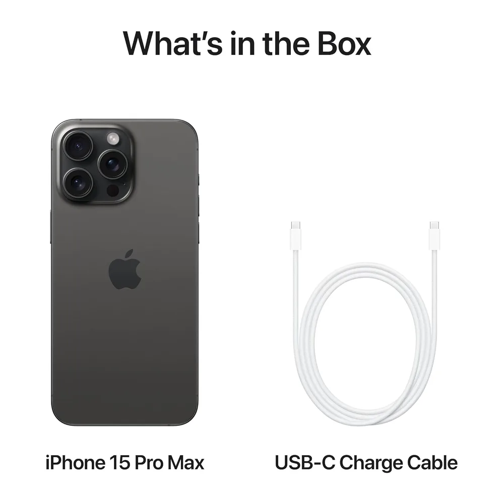 Apple iPhone 15 Pro MAX 256 GB - Titanio Negro (Reacondicionado) — 6