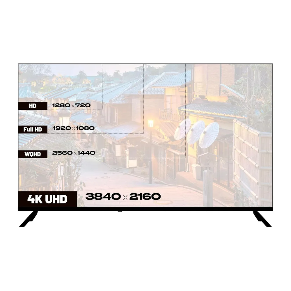 JapanNext Monitor de Gran Formato 50" IPS 4K UHD (3840x2160) — 5