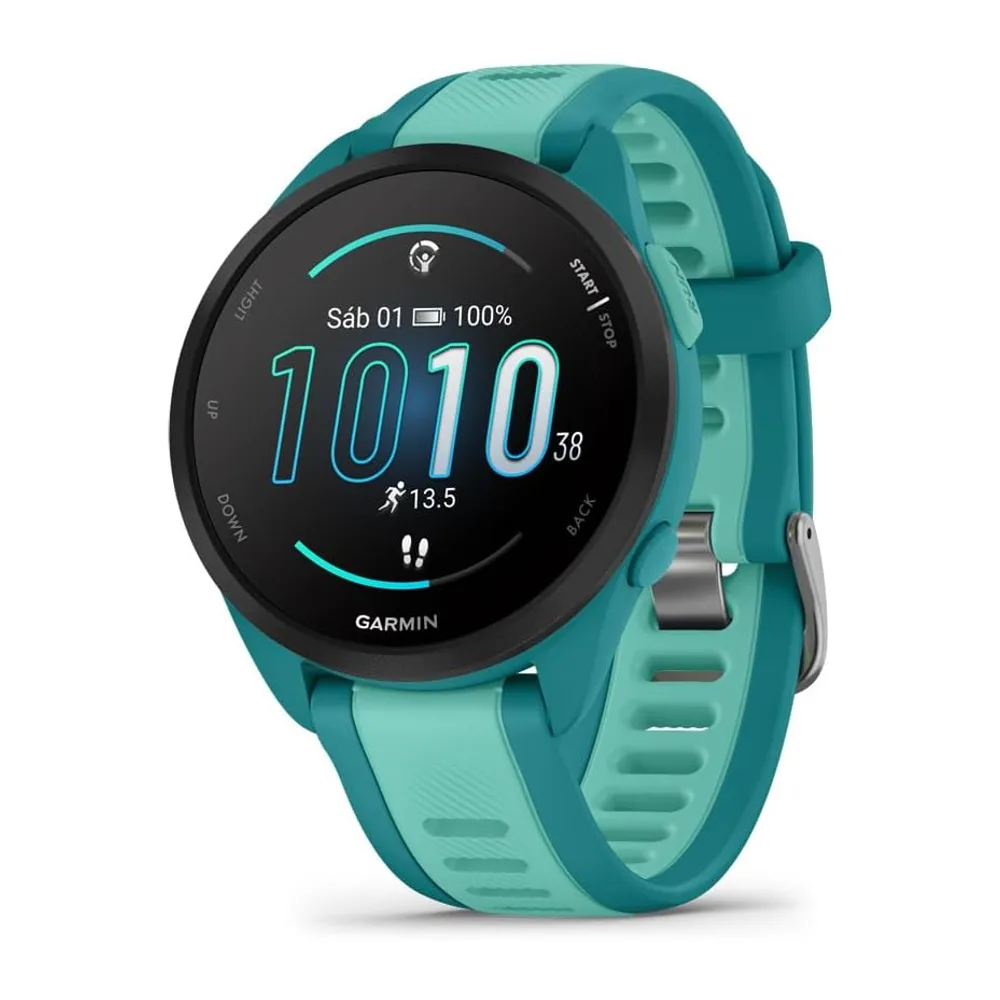 Garmin Forerunner 165 Music, Reloj Inteligente para Correr con GPS, Azul