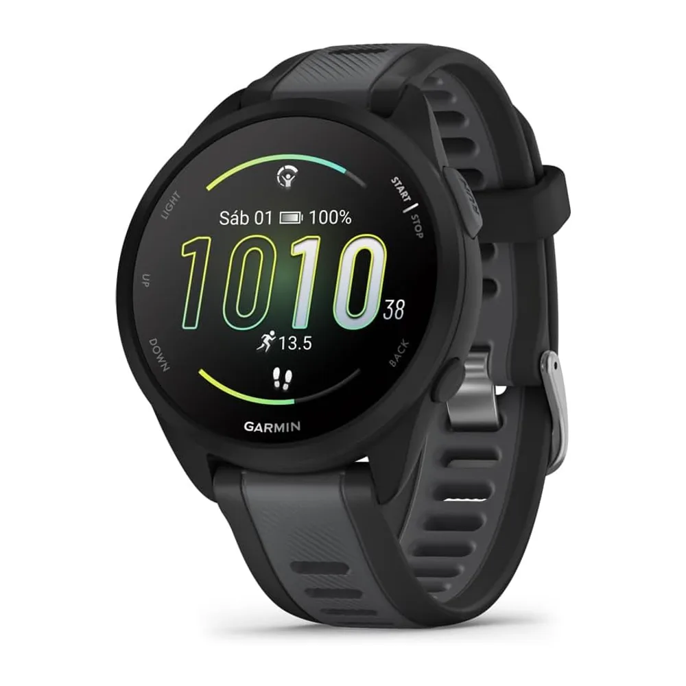 Garmin Forerunner 165 Music, Reloj Inteligente para Correr con GPS, Negro