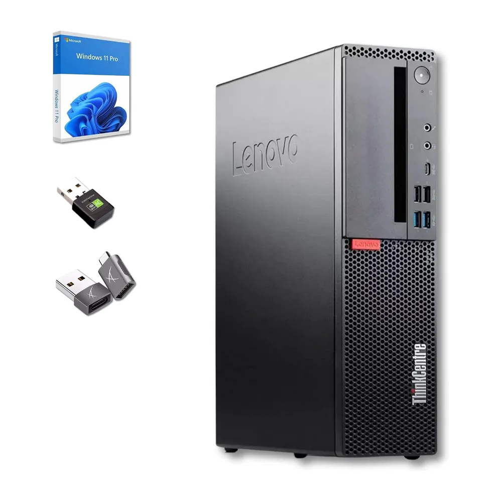 Lenovo ThinkCentre M920s SFF | Procesador Intel Core i7-8700 | 16 GB de RAM | 512 GB SSD Windows 11 Pro WiFi