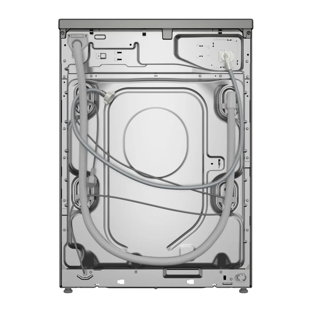 Bosch, Lavadora Serie 4, 9 kg, Silenciosa, Iron Assist, Acero, WGG244ZRES [Clase de eficiencia energética A] — 2