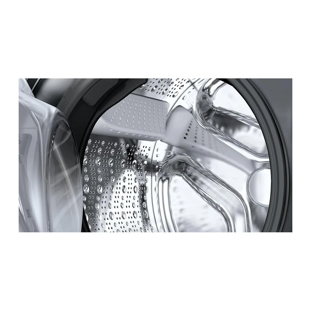 Bosch, Lavadora Serie 4, 9 kg, Silenciosa, Iron Assist, Acero, WGG244ZRES [Clase de eficiencia energética A] — 6