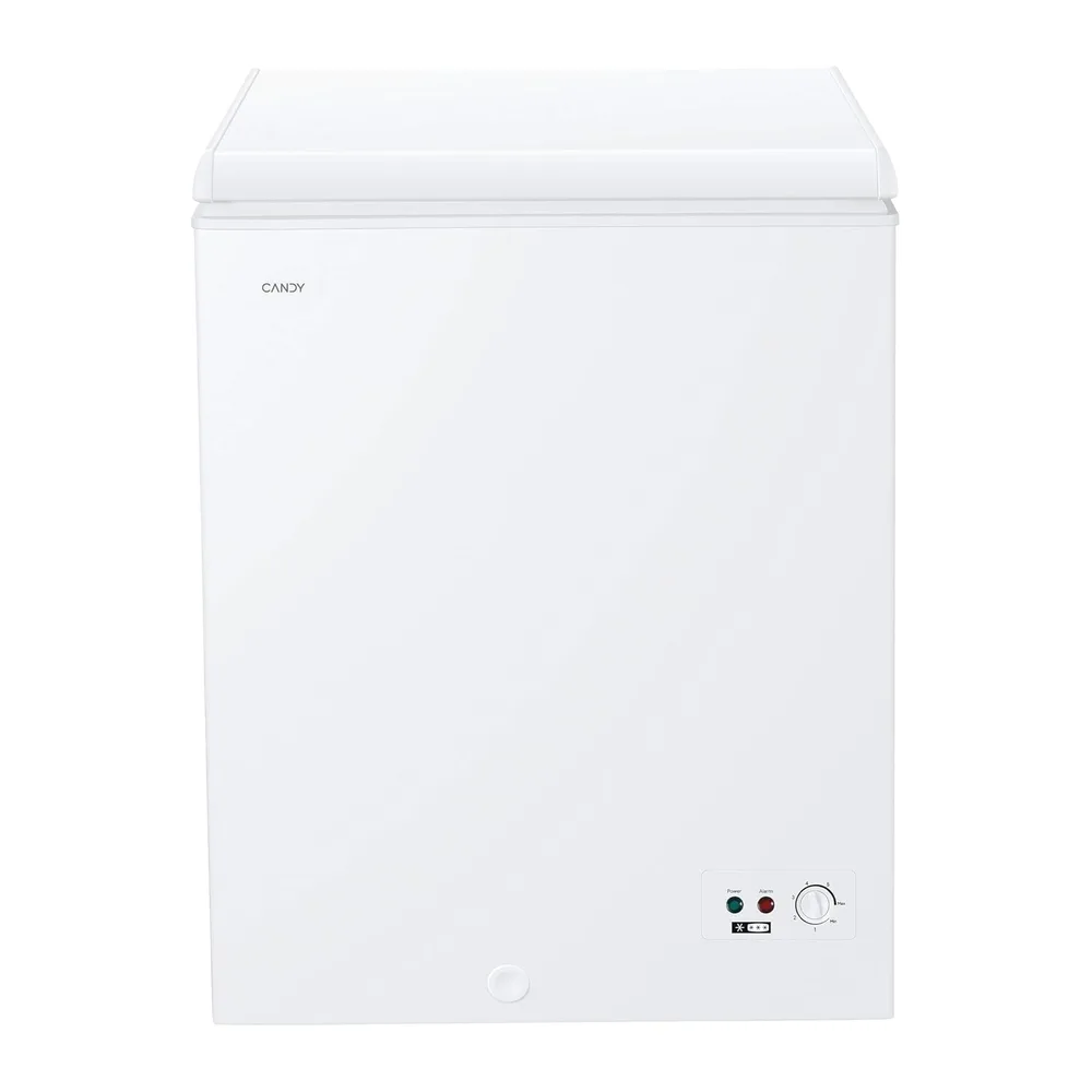 Candy CCHH 145E, Congelador Arcón Horizontal, Ancho 70CM, 137L, Tecnología Estática, 1 Cesto, Control