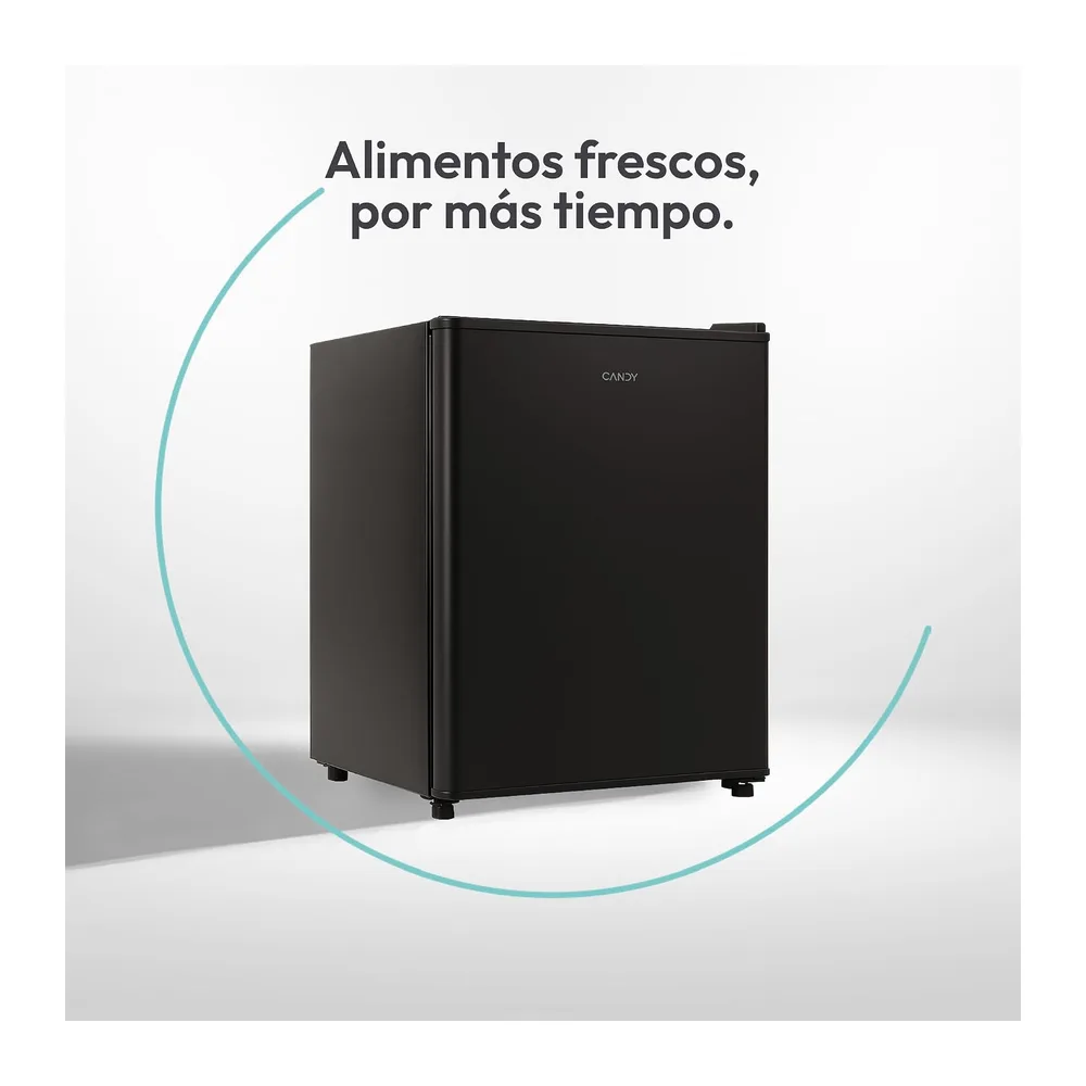 Candy CHASD4351EBC, Frigorífico Mini, Bajo Encimera, Ancho 44,5cm, Altura 51cm, Capacidad 43L, 2 Estantes en — 6