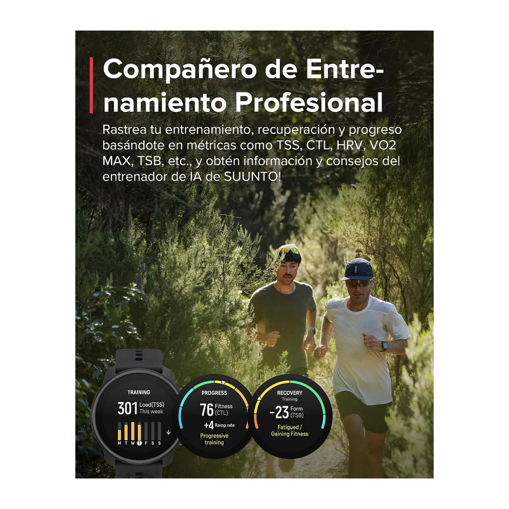 Suunto Race S Reloj Deportivo GPS, Pantalla AMOLED 1.3” con 95+ Modos — 4