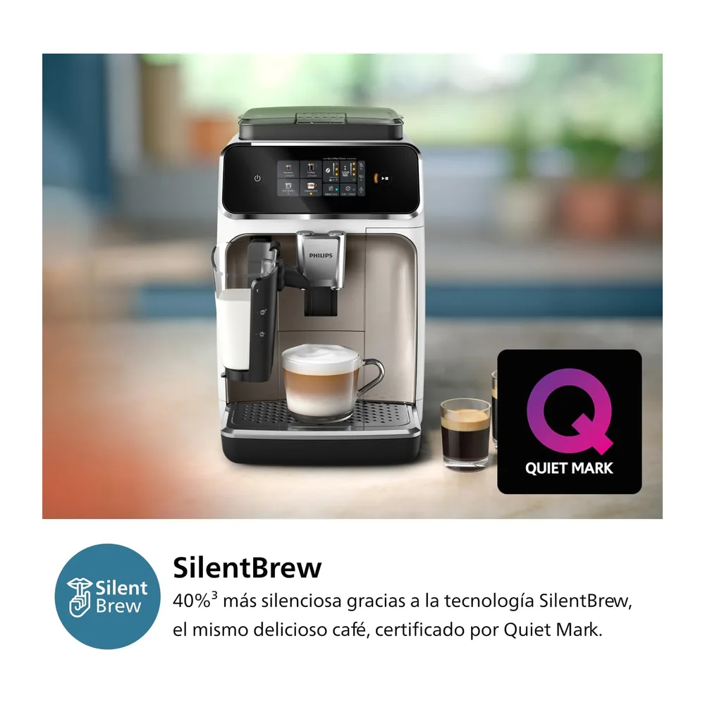 PHILIPS 2300 Cafetera Superautomática LatteGo — 6