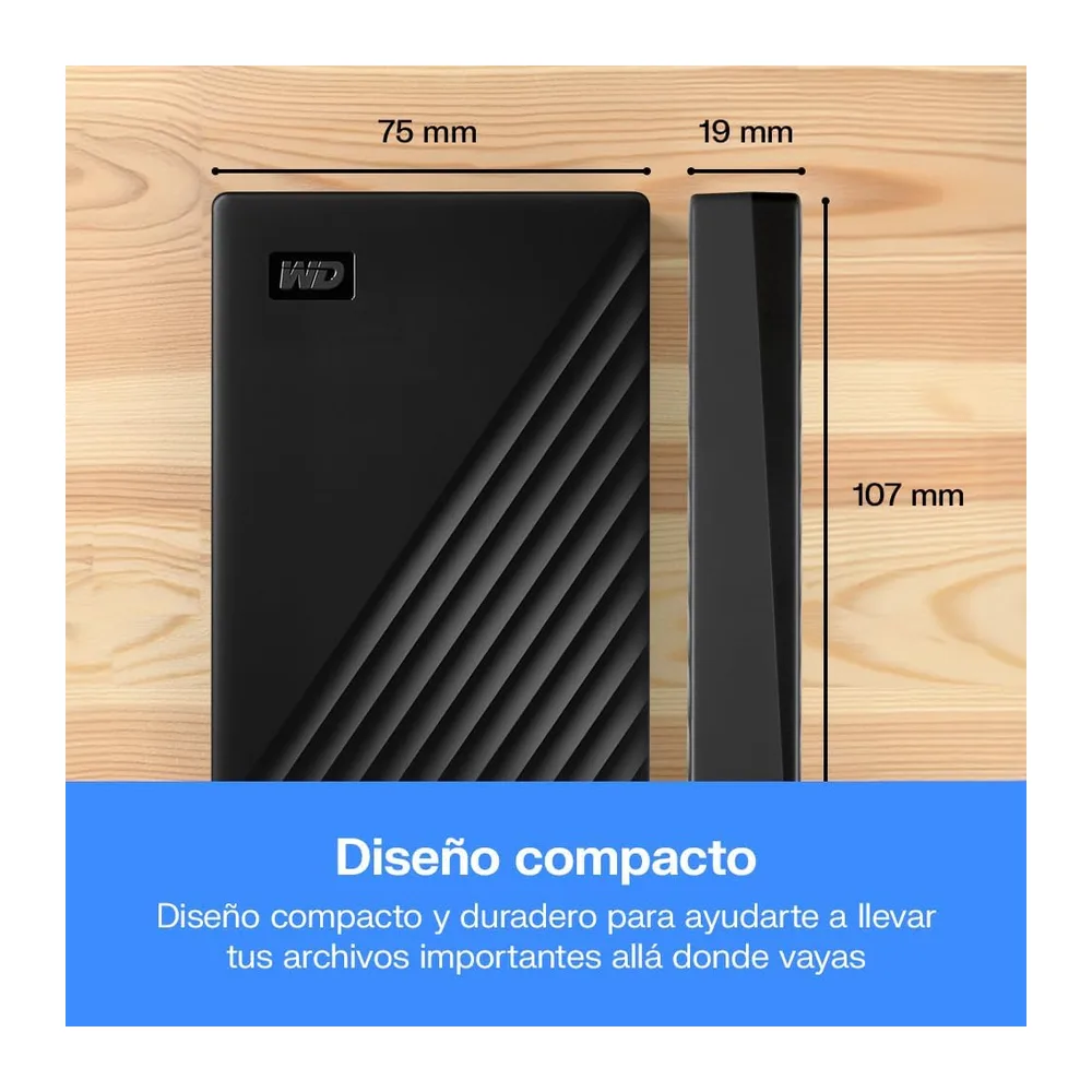 WD 6TB My Passport Disco Duro Externo Portátil — 4
