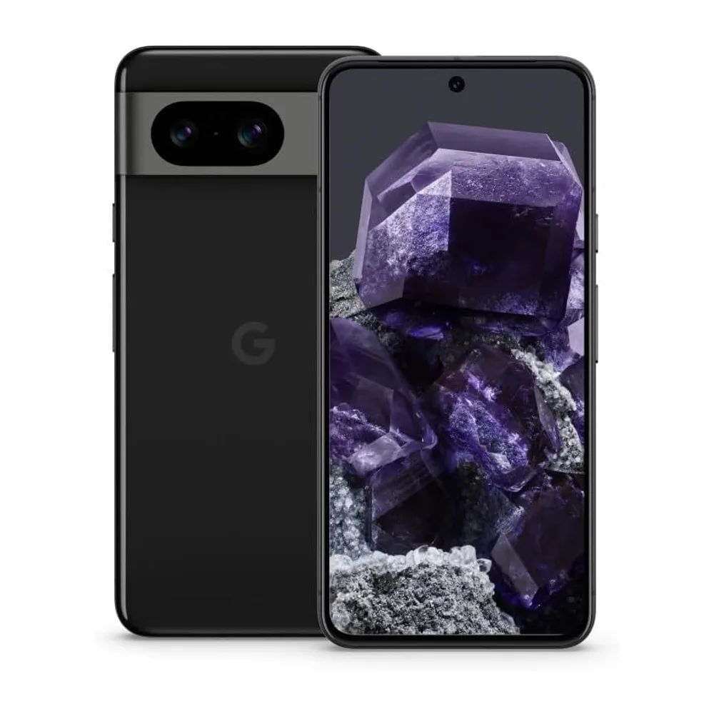 Google Pixel 8 Negro Volcánico, 128GB (Reacondicionado) — 2