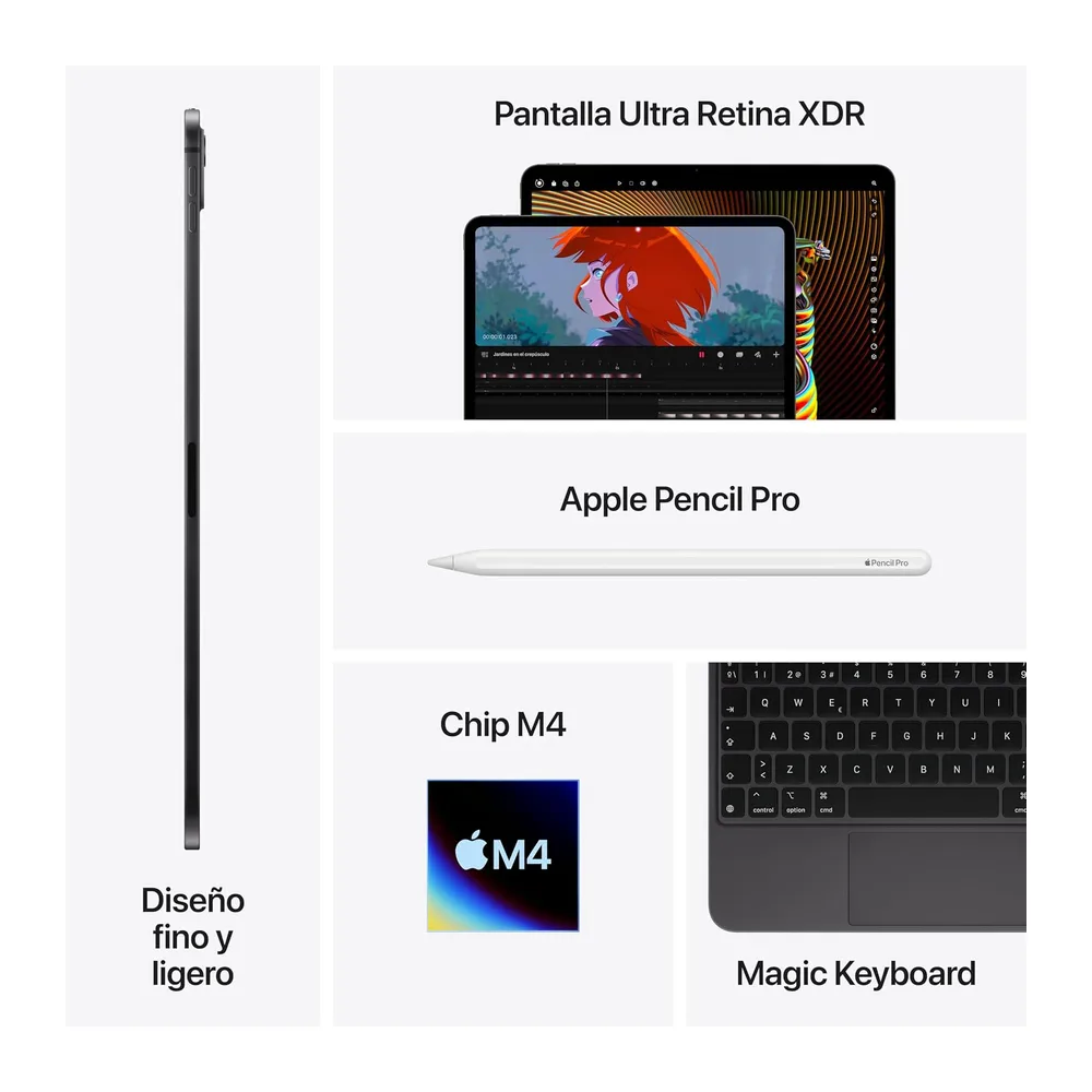 Apple iPad Pro de 11 Pulgadas (M4): Ultra Retina XDR — 5