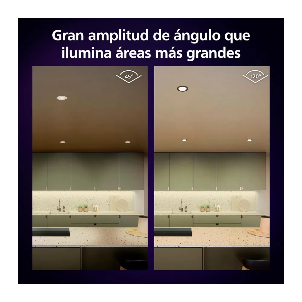 Philips Hue Downlights Slim (Pack de 3un) — 3