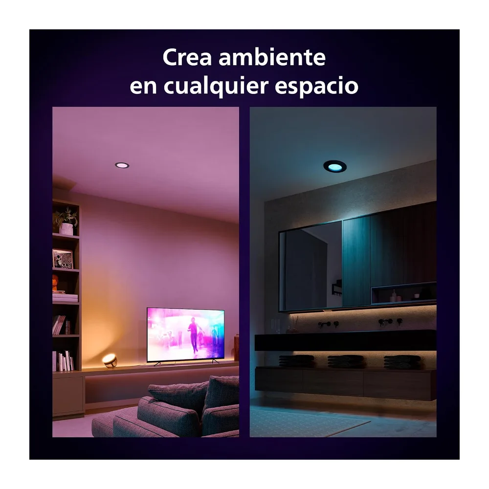 Philips Hue Downlights Slim (Pack de 3un) — 5