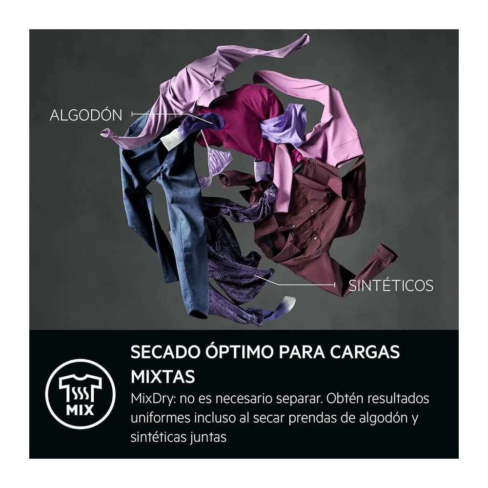 AEG TR818A2OB – Secadora con Bomba de Calor Serie 8000 AbsoluteCare, 8 kg, Control Preciso del Secado, — 3
