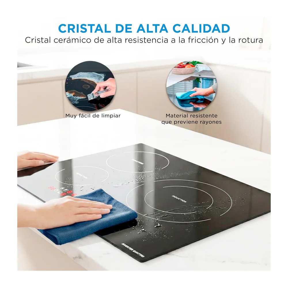 MIDEA Placa Inducción 3 fuegos 60 cm 7200 W — 6
