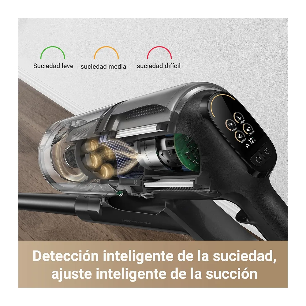 dreame Z30, Aspirador sin Cable, 28 000 PA /310 AW, Luz LED CelesTect — 4