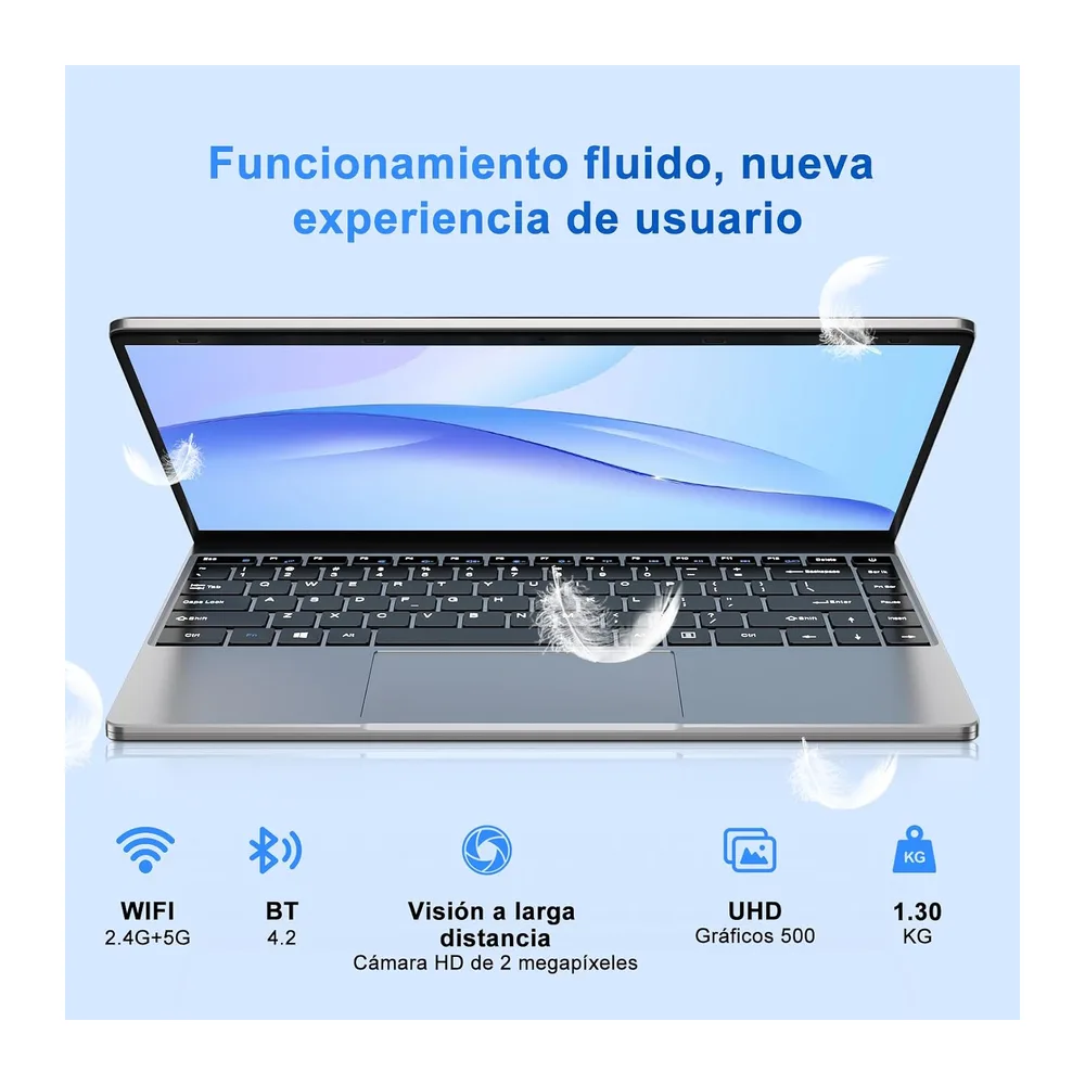 NOTODD Ordenador Portátil Win 11 Portátil 14 Pulgadas 6GB RAM 256GB SSD — 3