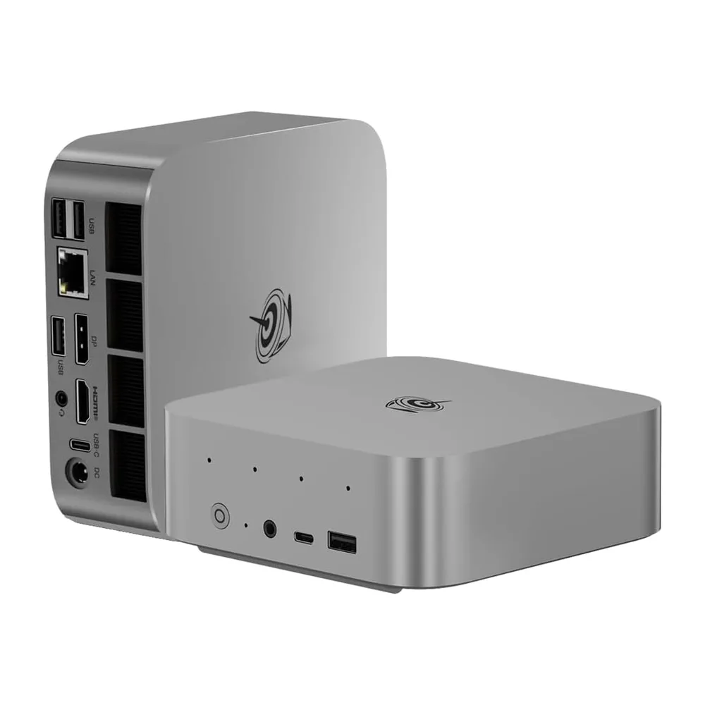 Beelink SER9 Pro Mini PC, Mini Ordenador con AMD Ryzen 7 H 255 (8C/16T hasta 4.9Ghz), 24GB LPDDR5X 6400MHz +