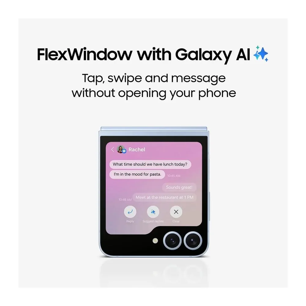 SAMSUNG Galaxy Z Flip6 256GB 12GB Azul (Reacondicionado) — 6