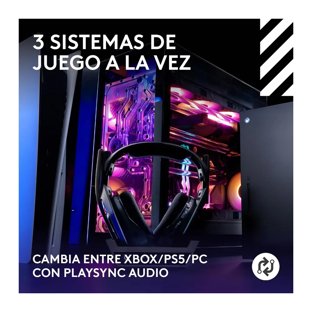 Logitech G Astro A50 Lightspeed Auriculares inalámbricos de Gaming + Base — 2