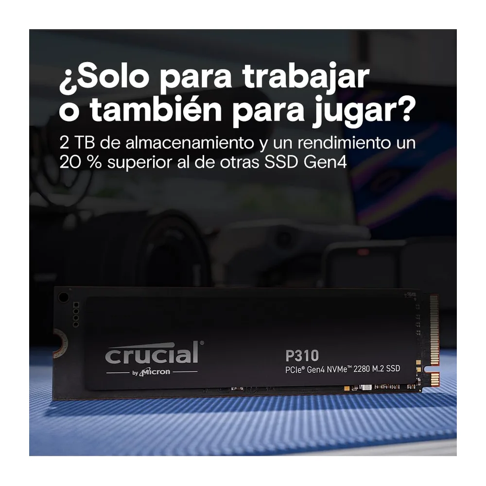 Crucial P310 SSD 2TB PCIe Gen4 NVMe M.2 2280 — 3