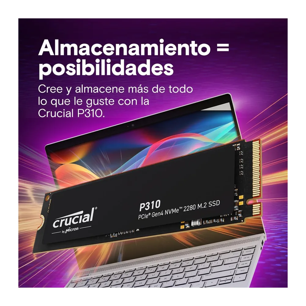 Crucial P310 SSD 1TB PCIe Gen4 NVMe M.2 2280 — 6