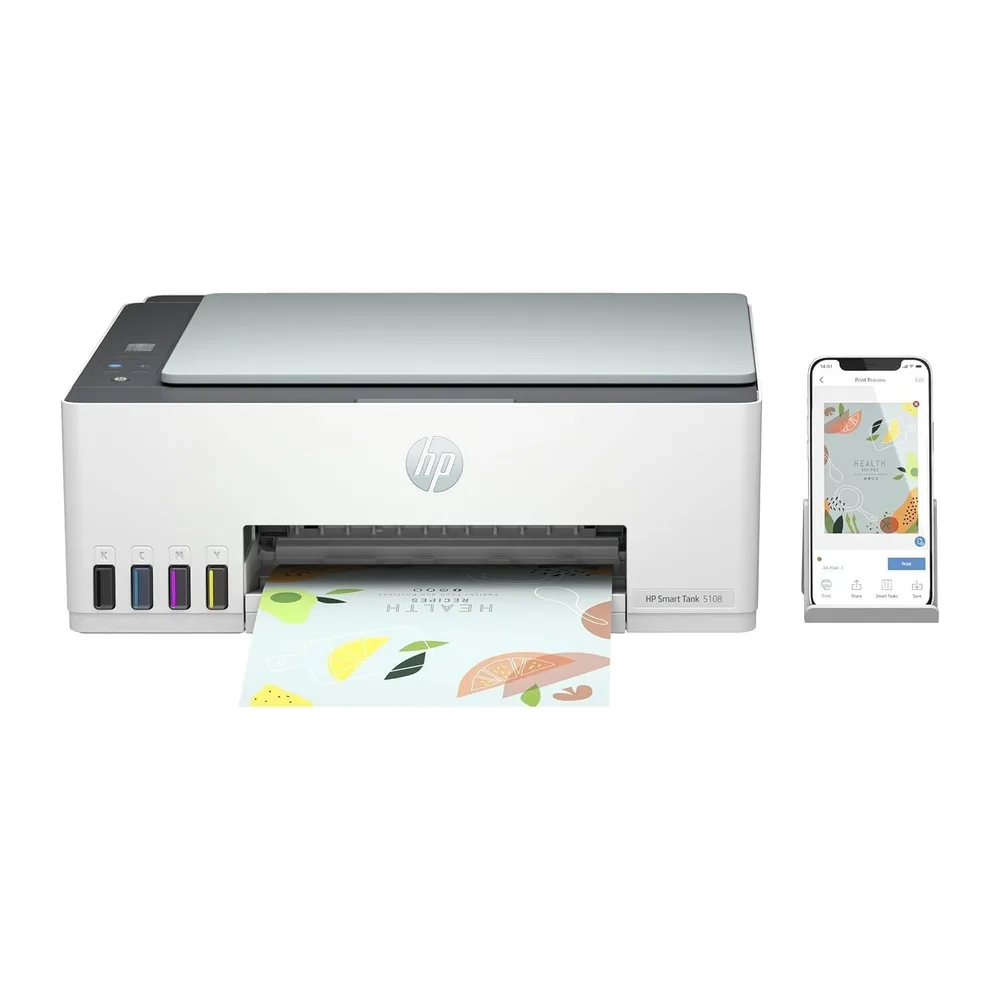 HP Impresora Multifunción Tinta Smart Tank 5108 Wi-Fi — 5