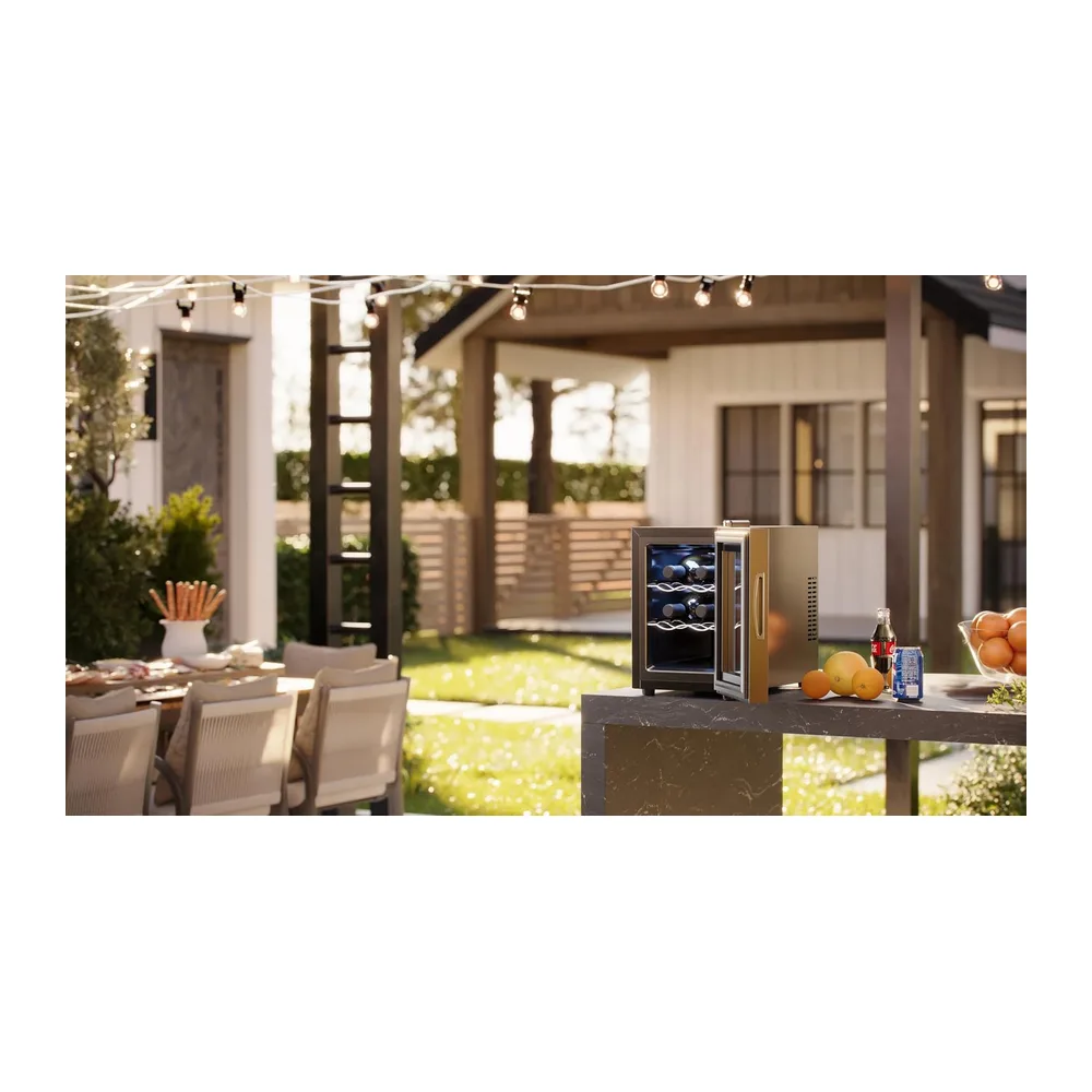 Tristar Vinoteca Grande Saignée – Para hasta 6 botellas – 17 L – Termoeléctrica – Puerta de cristal – — 4