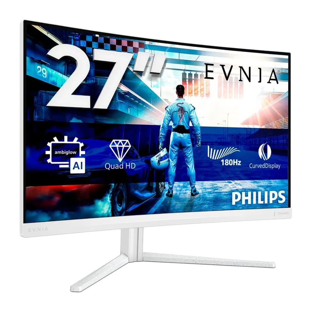 PHILIPS Evnia 27M2C5501 Gaming Monitor 27 Pulgadas 180Hz Panel Fast VA