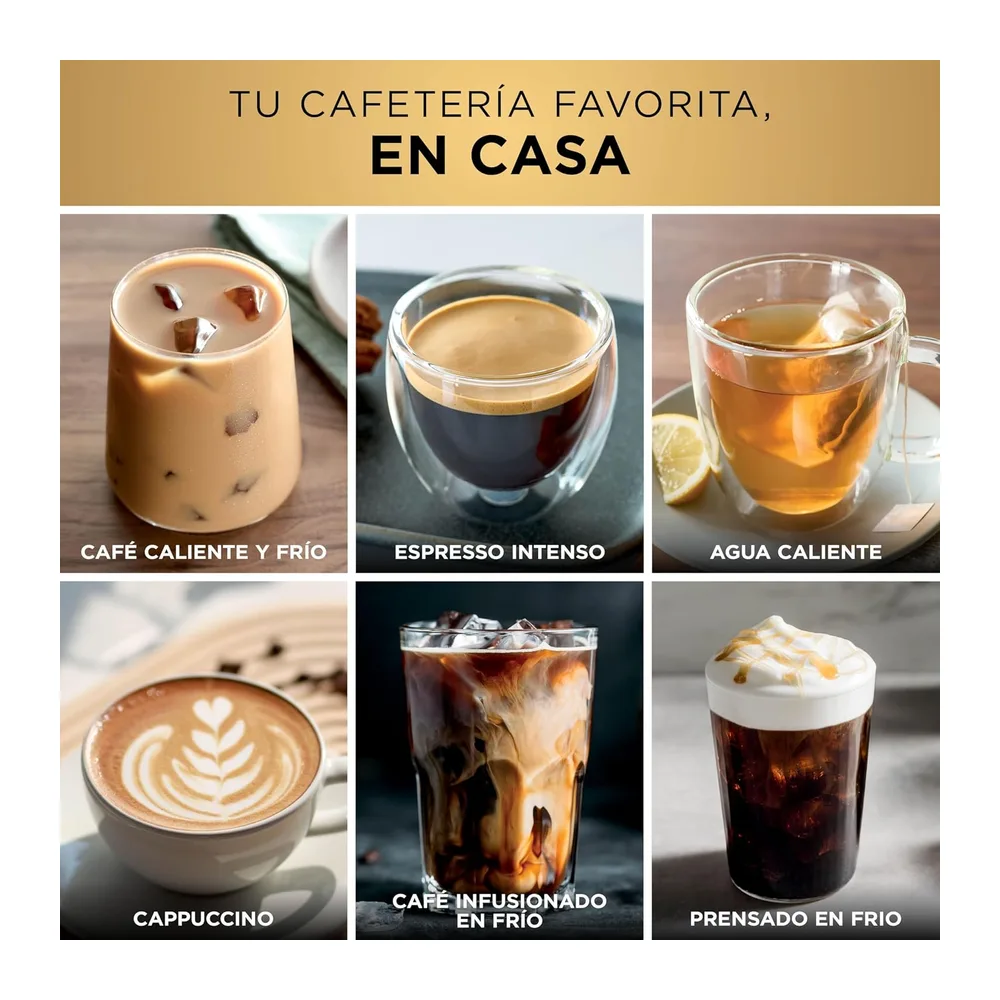 Ninja Luxe Pro, Cafetera 3 en 1 para Espresso, Plata, ES701EU — 4