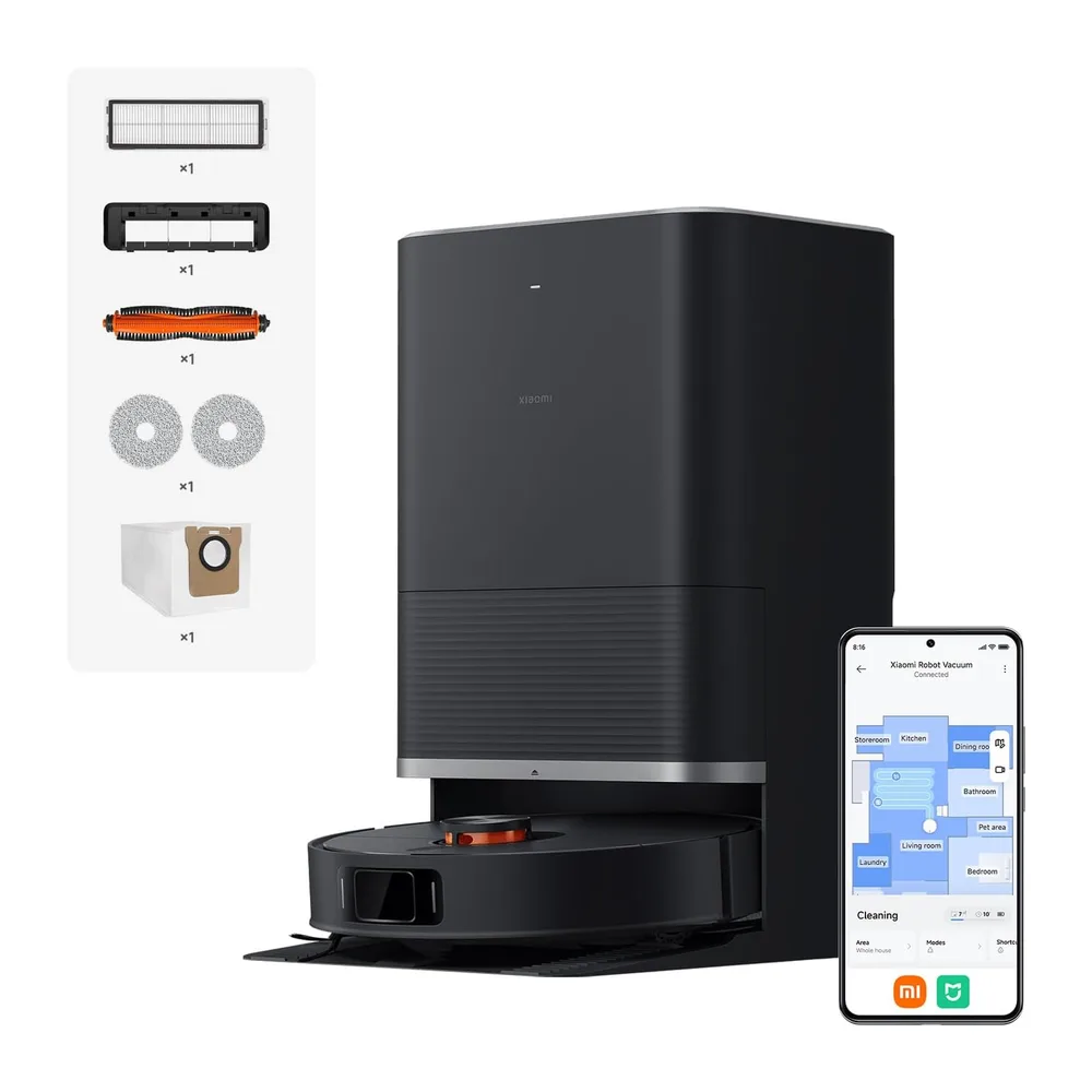 XIAOMI Robot Vacuum X20 MAX - Robot Aspirador y fregasuelos con Sistema Inteligente de navegación láser