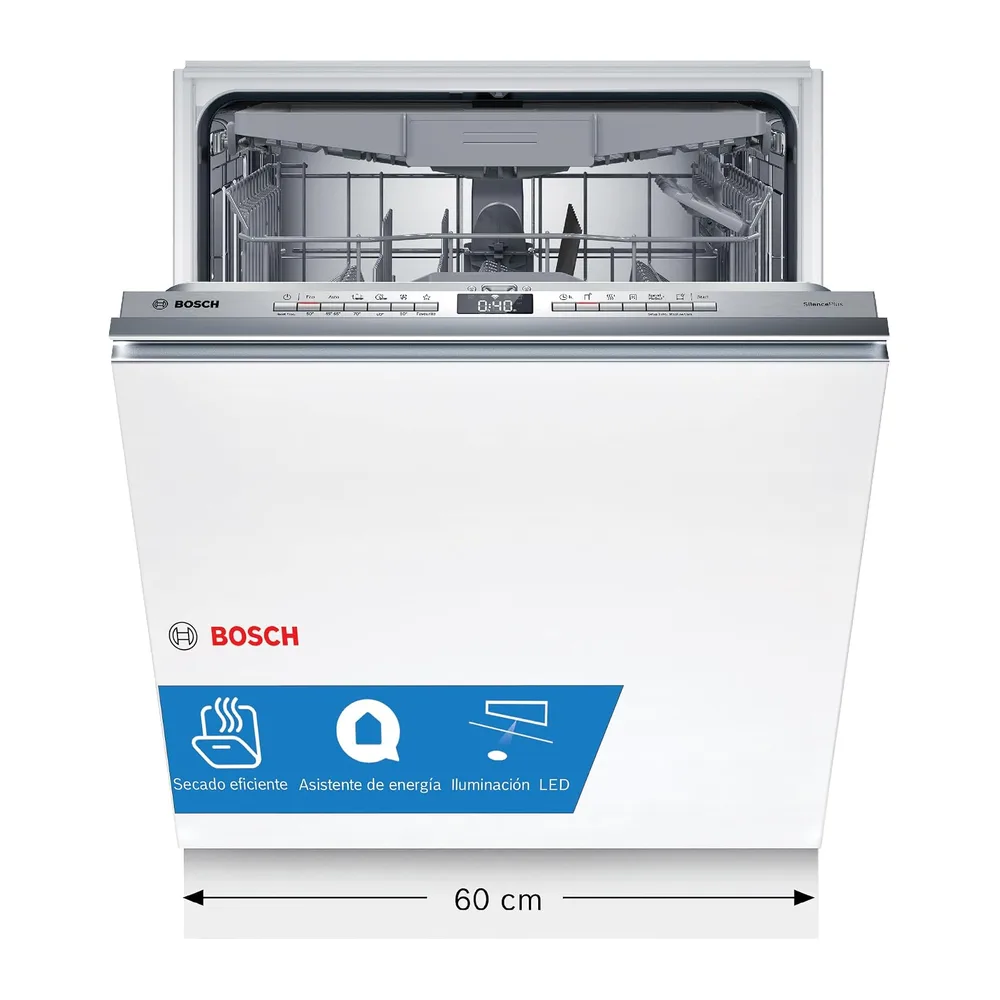 Bosch, Lavavajillas Integrable, Serie 4, 14 servicios, SMV4ECX28E [Clase de eficiencia energética A]