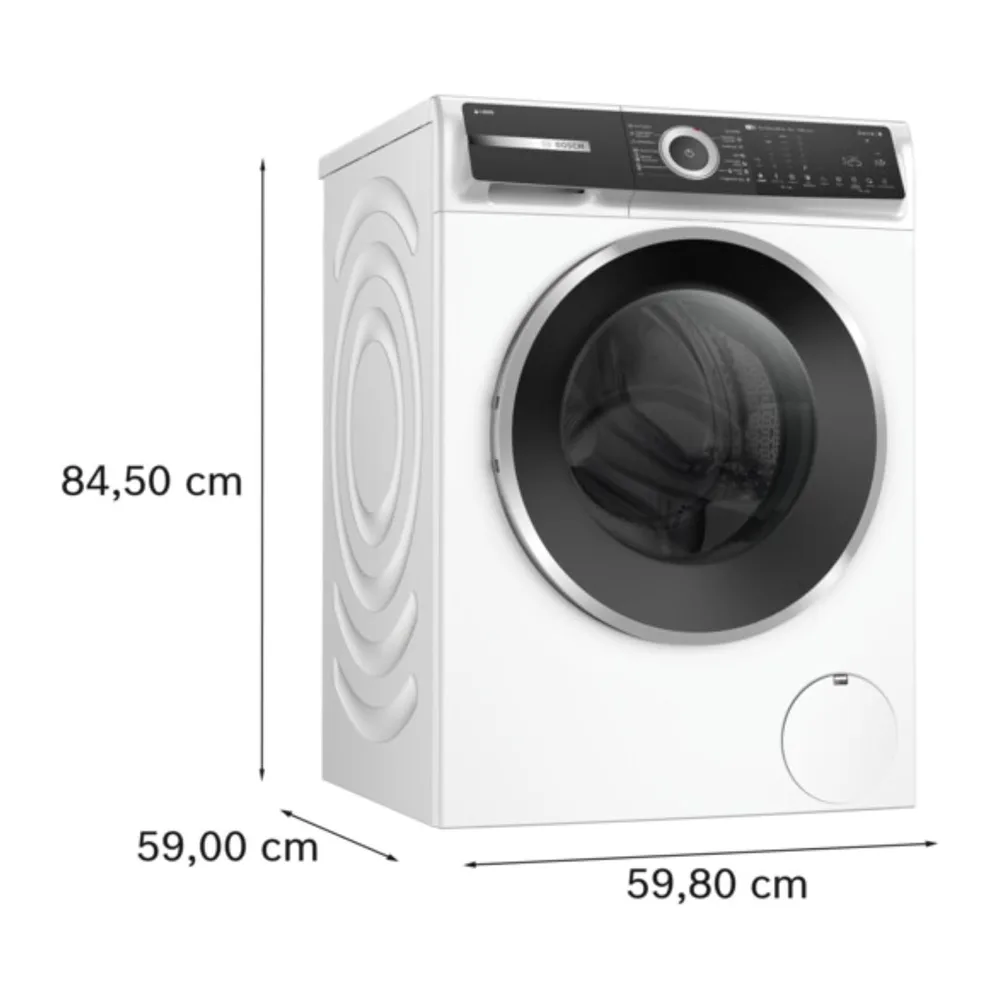 Bosch, Lavadora, Serie 6, 9 kg, i-DOS, IronAssist, blanco, WGH244A0ES [Clase de eficiencia energética A] — 2